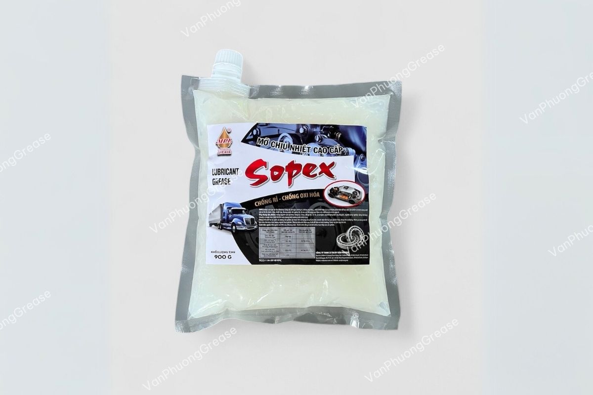 mỡ bò bôi trơn khung gầm Sản phẩm mỡ bò bôi trơn khung gầm SOPEX 175