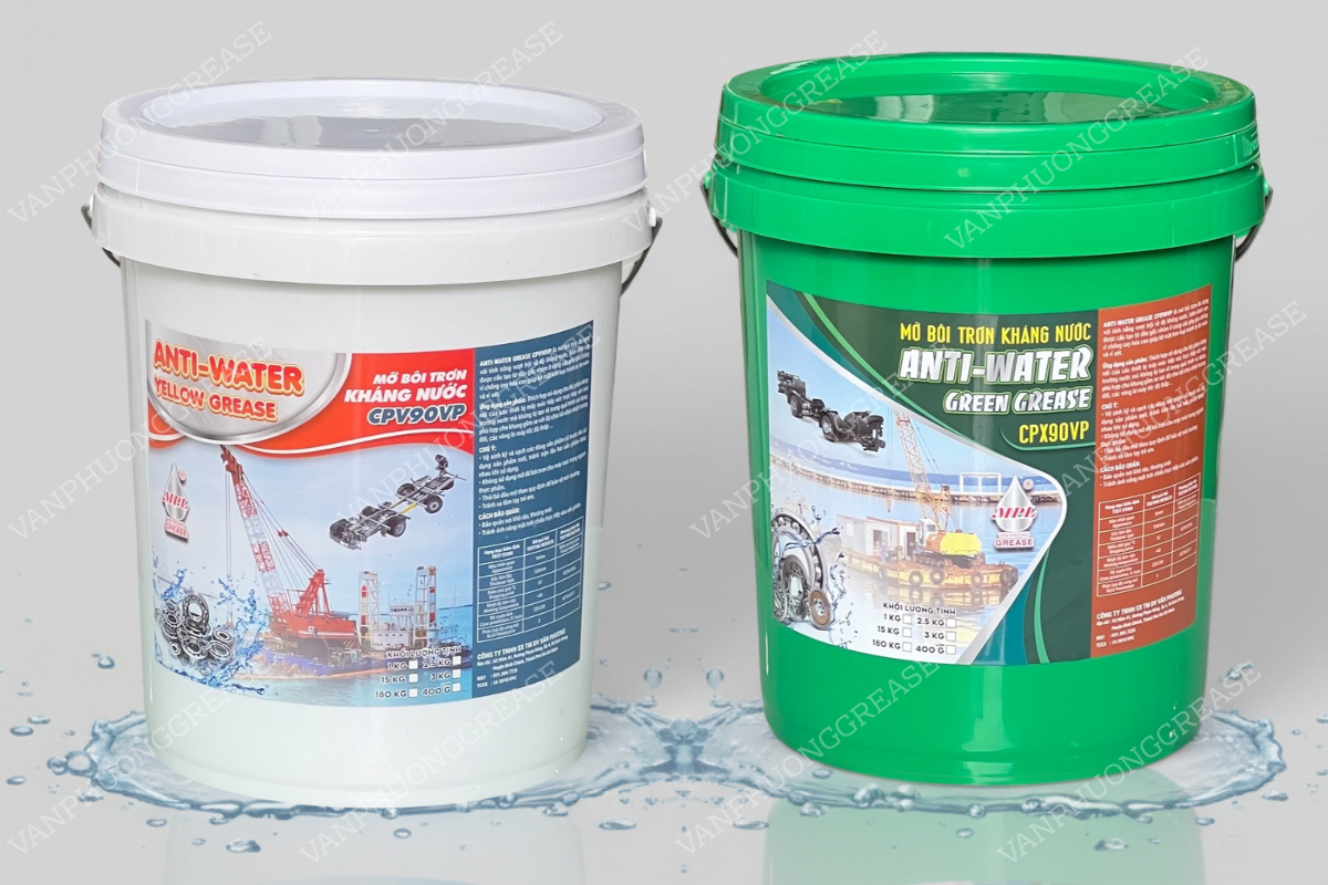 mỡ bôi trơn kháng nước chống rỉ sét CPV90VP & CPX90VP — hai giải pháp mỡ bôi trơn kháng nước chống rỉ sét chủ lực cho ngoài trời