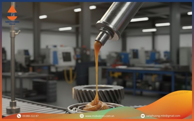 chất lượng mỡ bôi trơn Cấu tạo của mỡ bôi trơn